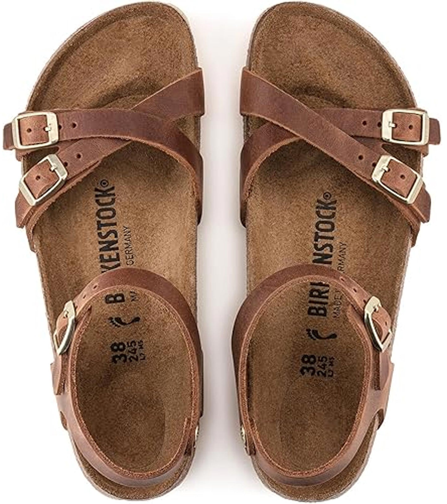 Sandali Kumba Waxy Birkenstock 1021489 cognac (35-41)