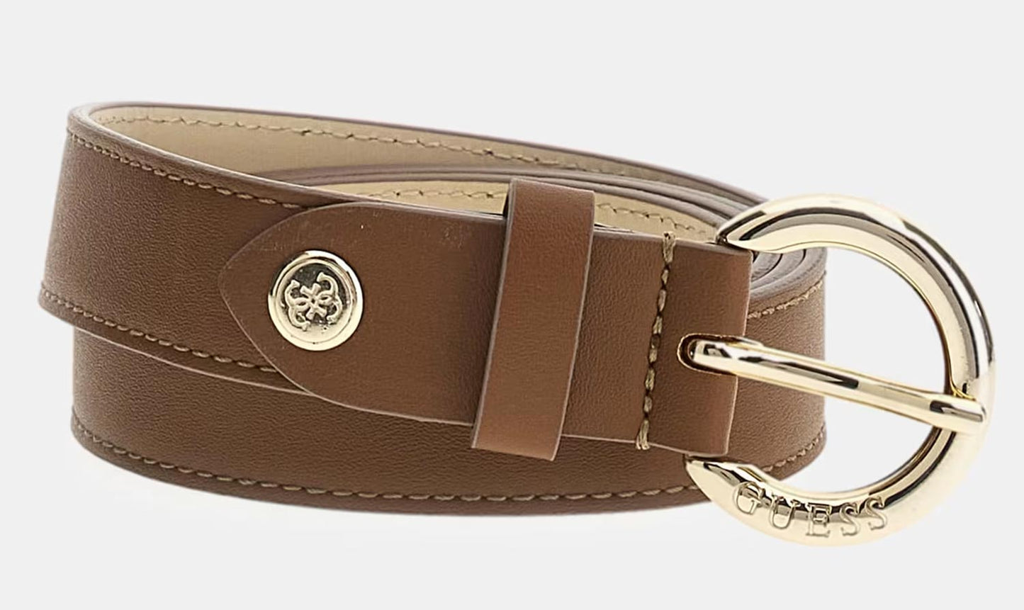Cintura Guess BW9077-P4125 cinta donna in pelle marrone
