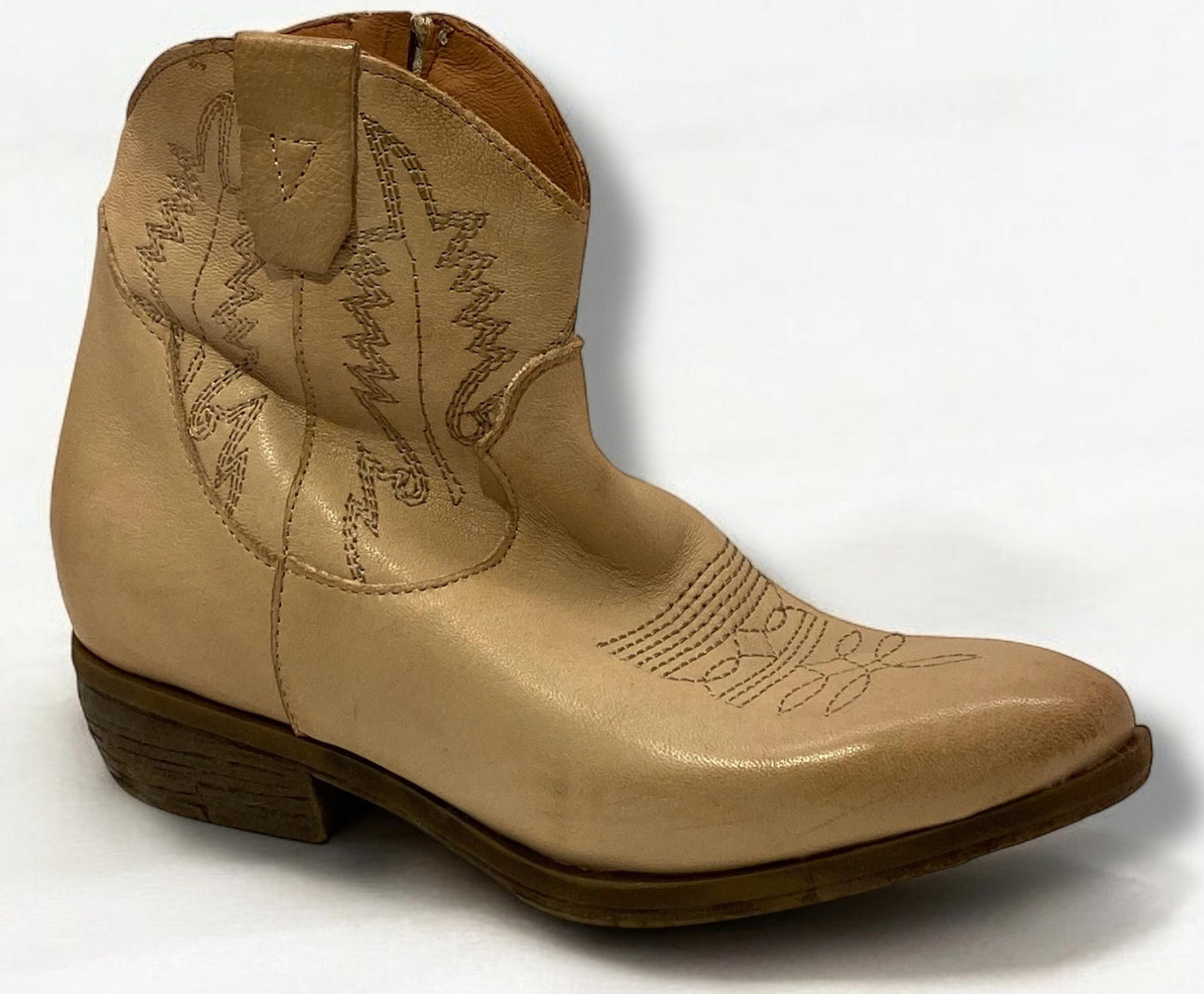 Stivaletti Divine Follie "Tex" Texano beige