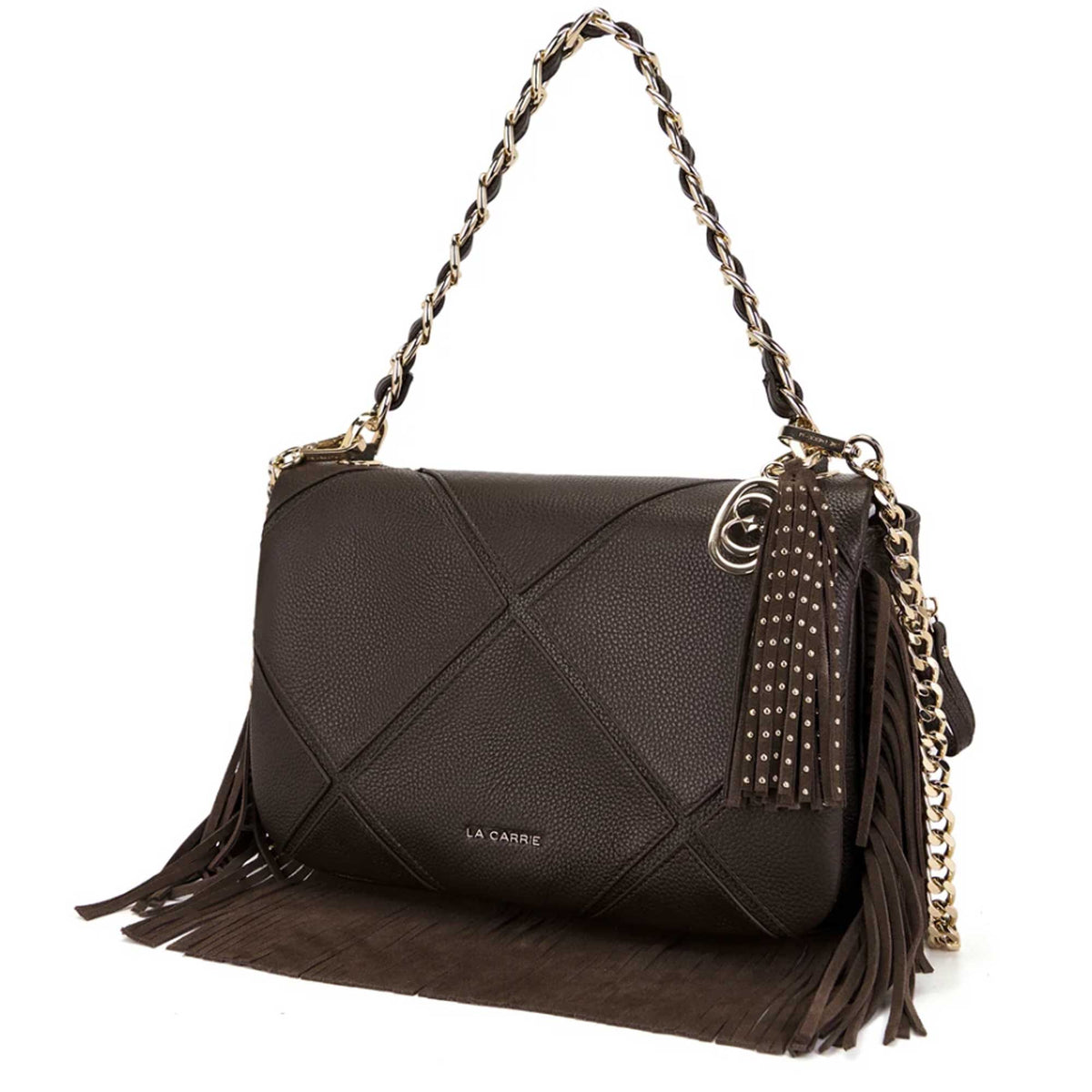 Borsa a spalla Isabel La Carrie 162P-BG-522 donna Marrone