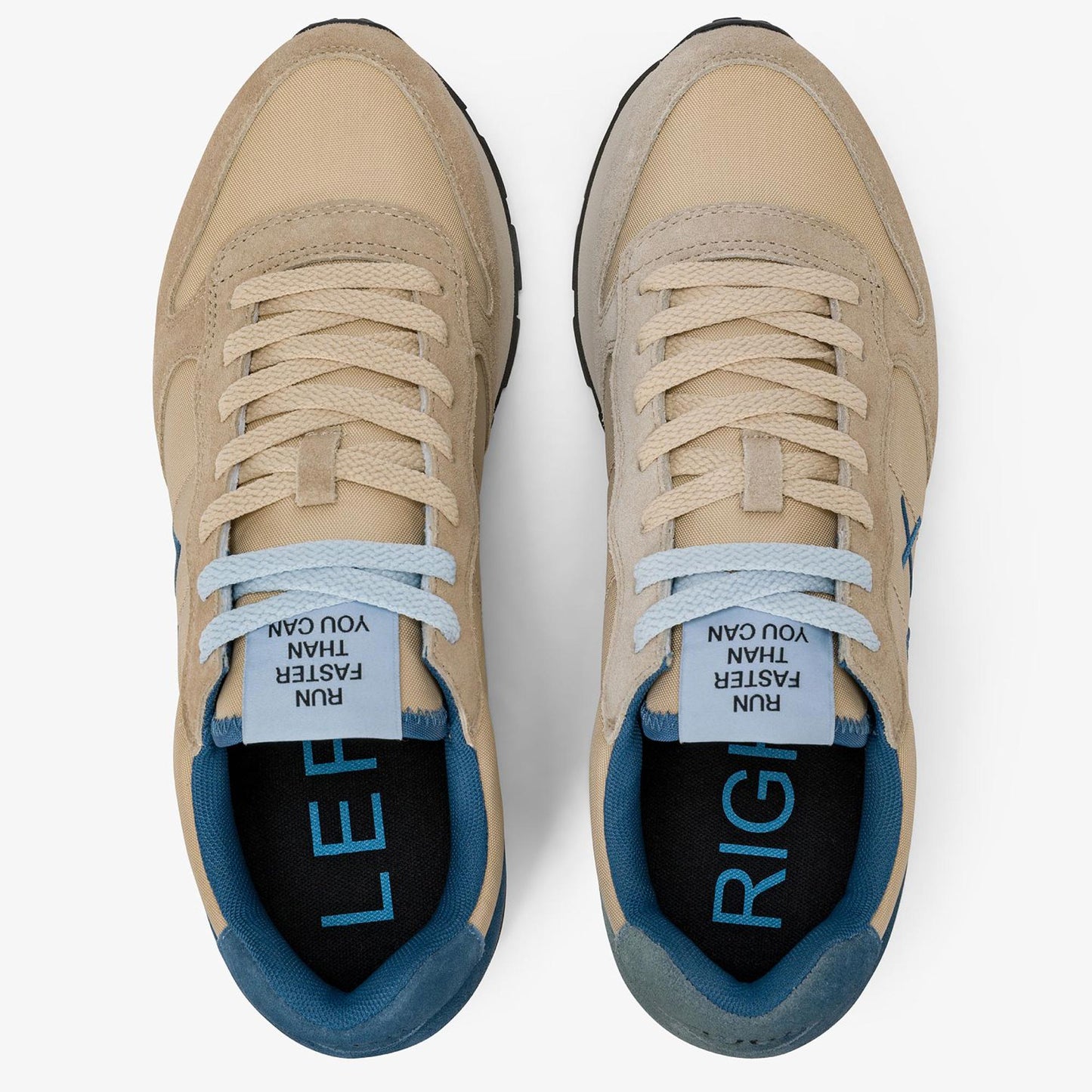 Sneakers uomo SUN68 Tom Multicolor Z36106-16 Beige | Running