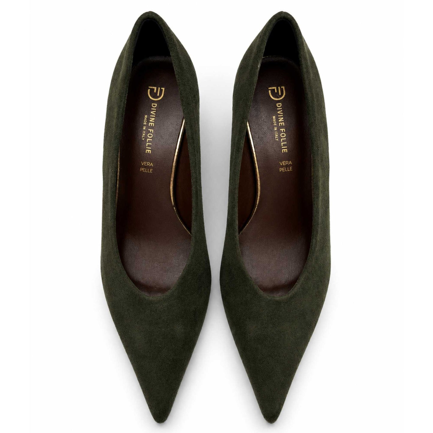 Decolte Divine Follie P6049 Scarpe donna verde
