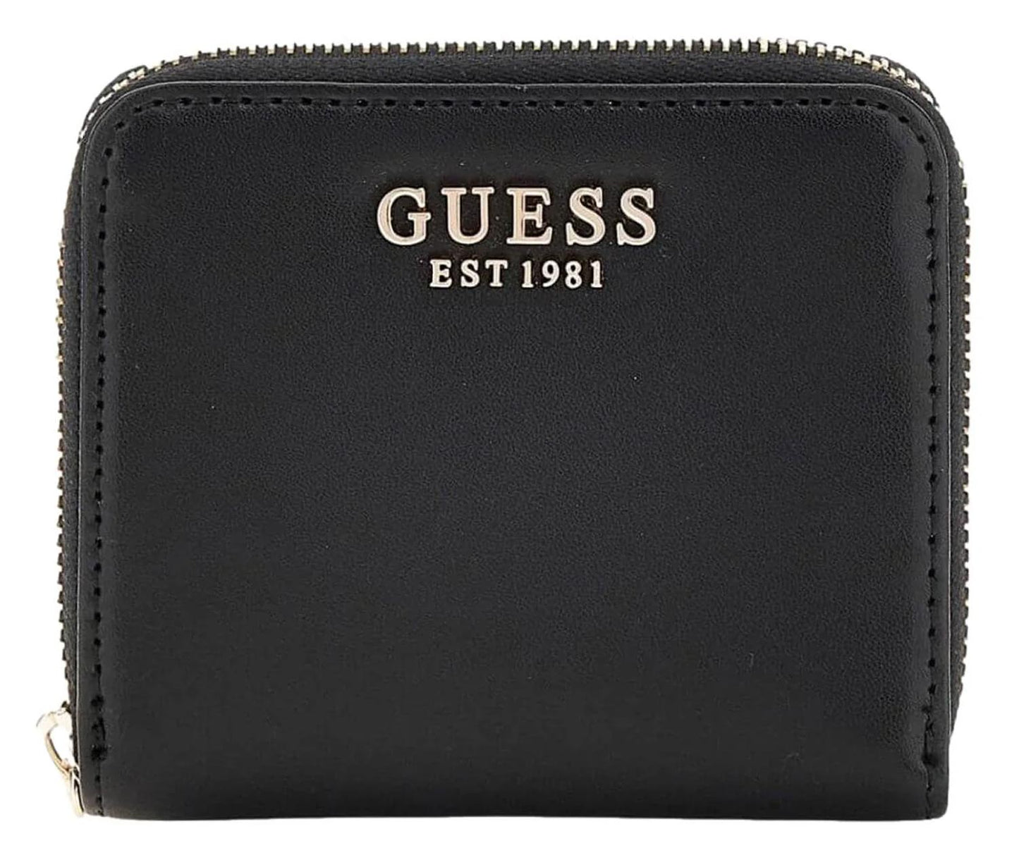 Portafoglio Guess SWVC85 Laurel SLG Small Zip Around nero