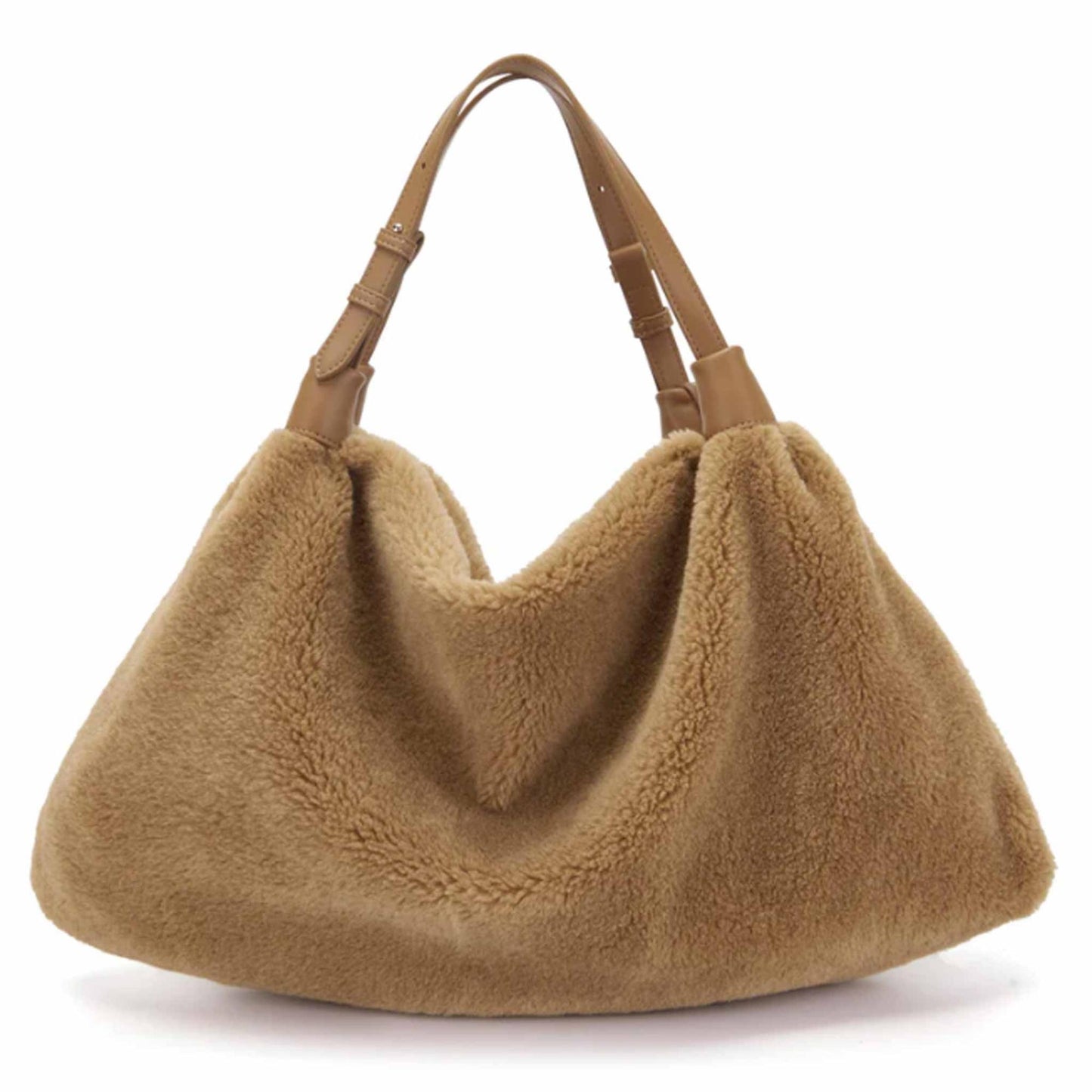 Shopper La Carrie 152M-TX-245 Teddy Soft beige