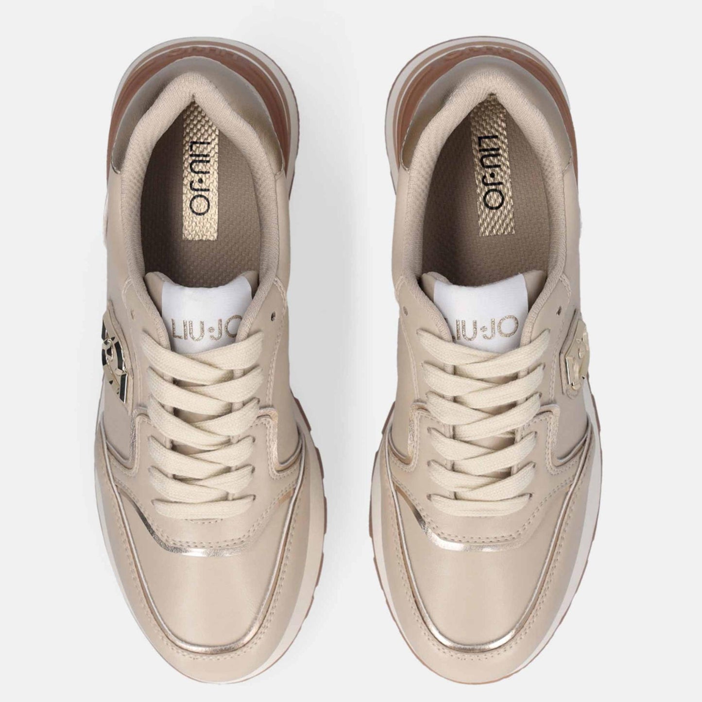 Sneakers LIU JO "Amazing 25" BF5049 beige