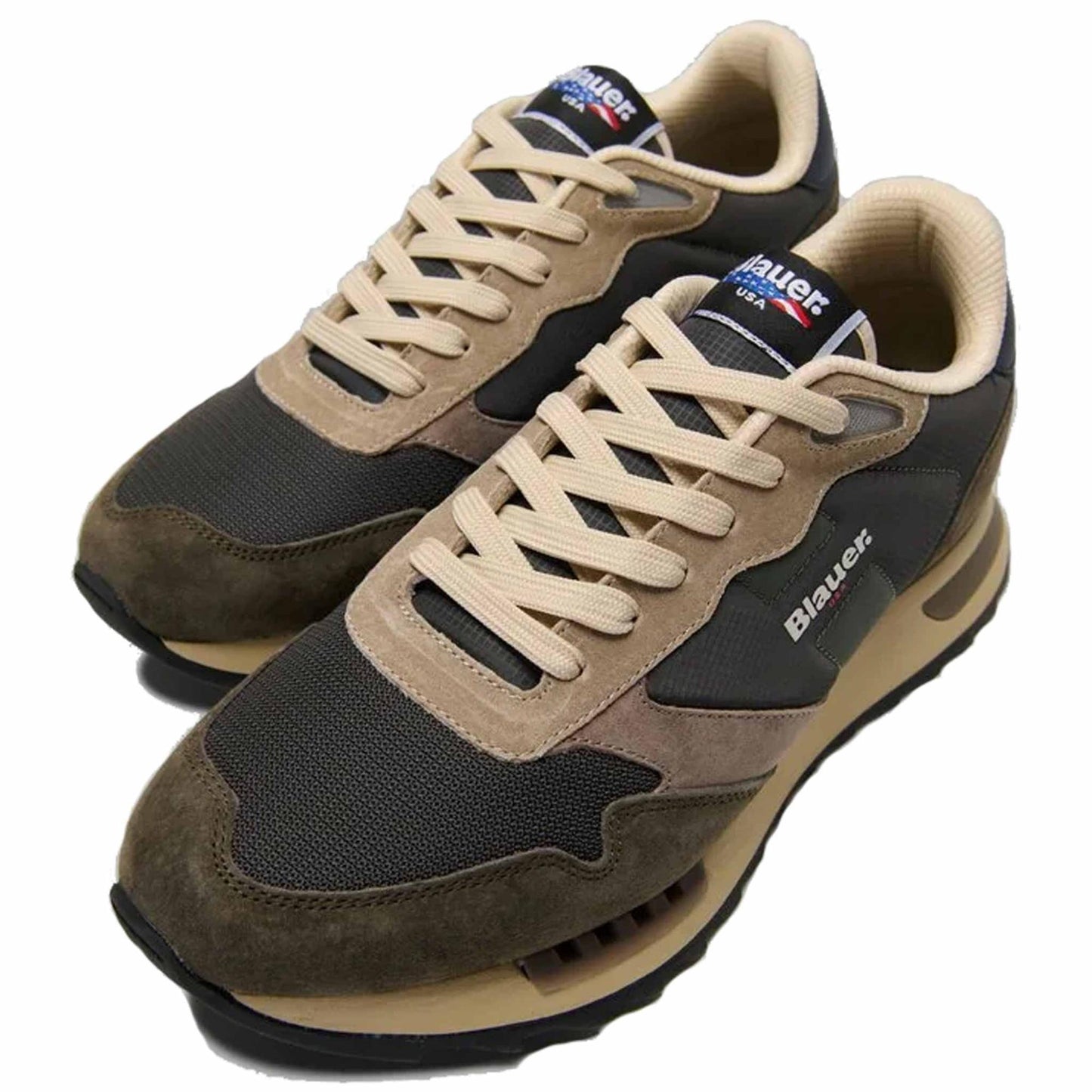 Sneaker Blauer "RYDER01" scarpe sport uomo verde