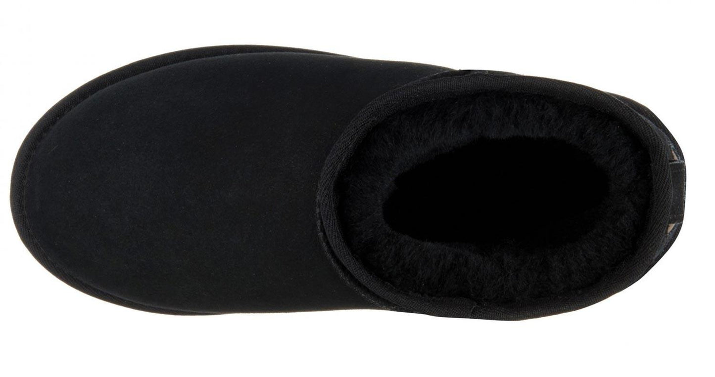 Stivaletti Emu Australia "Stinger Micro" W10937 in camoscio nero