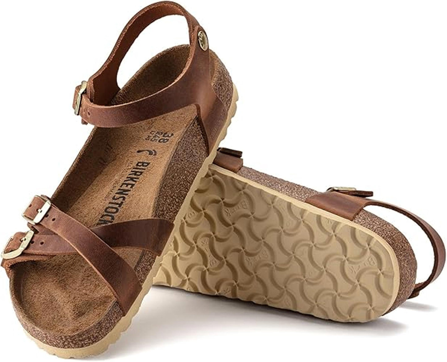 Sandali Kumba Waxy Birkenstock 1021489 cognac (35-41)