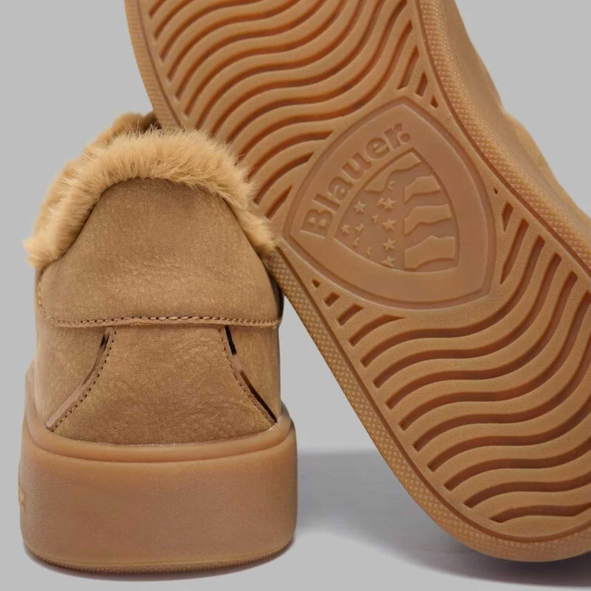 Sneaker Blauer VICTORY01 donna nubuck Marrone