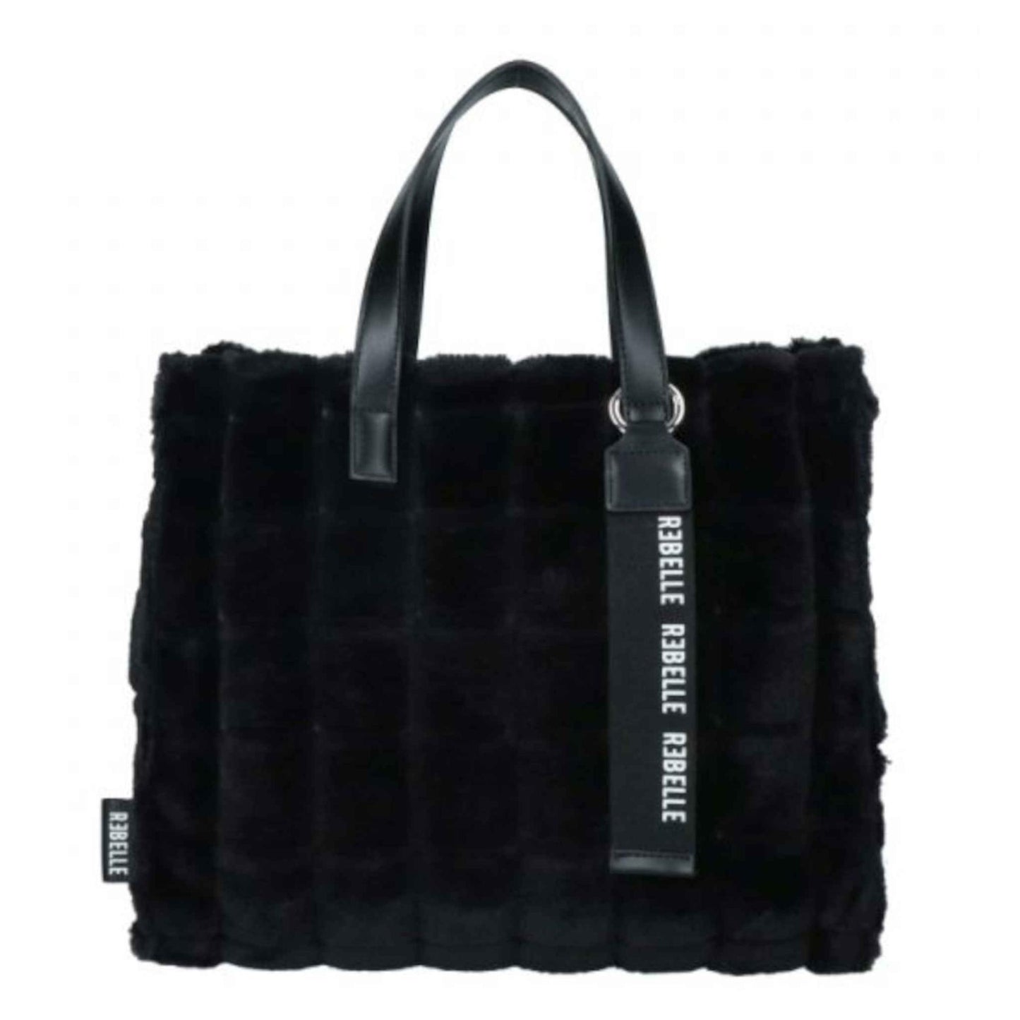 Borsa shopping REBELLE ELECTRA FUR REB0291-T0001 nero
