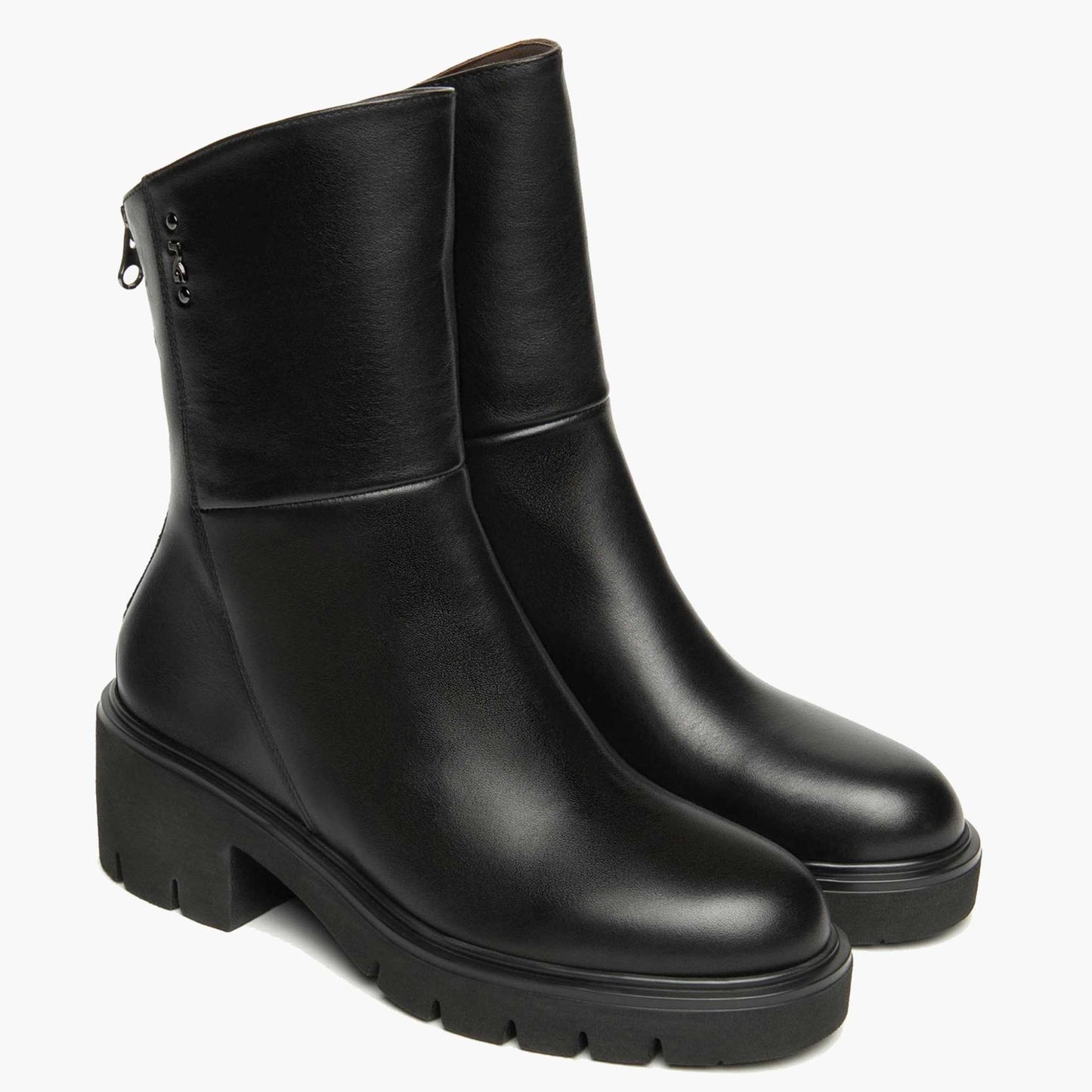 Stivaletti NeroGiardini I514818-100 I514818 4818 scarpe donna