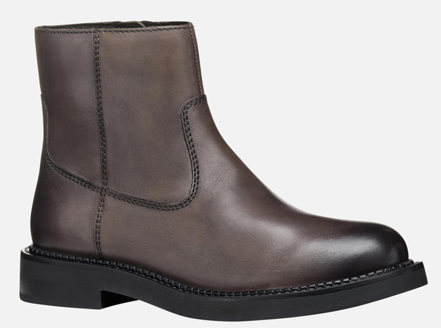 Polacchini GEOX "SERILDA" D46WYB scarpe in pelle taupe