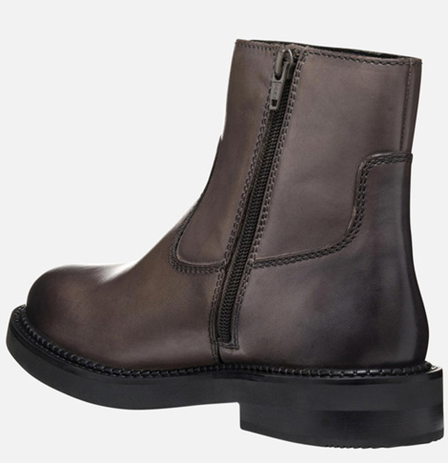 Polacchini GEOX "SERILDA" D46WYB scarpe in pelle taupe