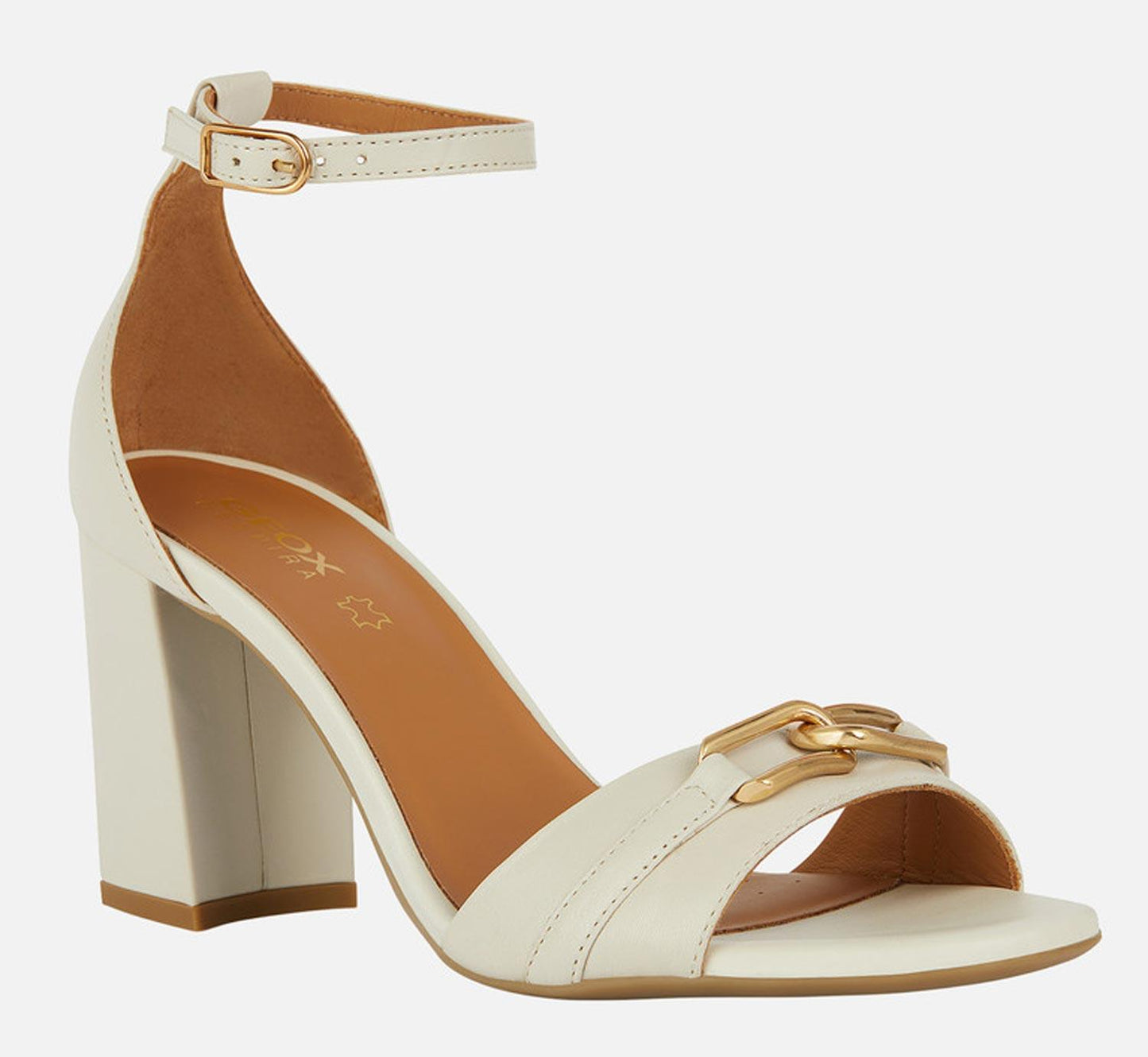 Sandali GEOX "New Eraklia" scarpe donna in pelle beige