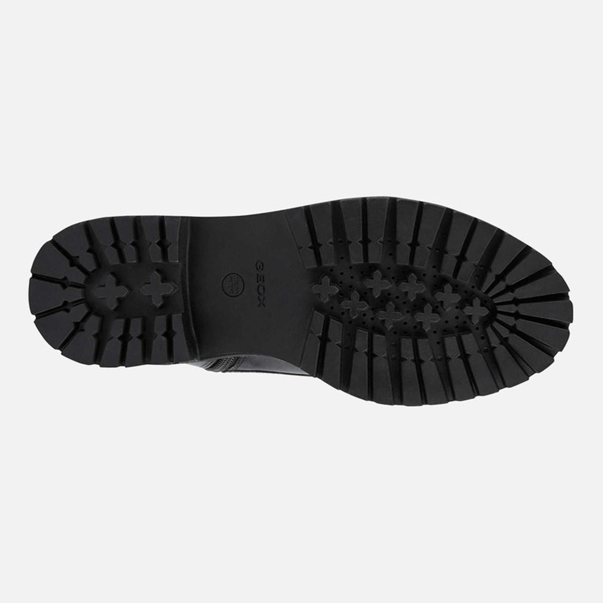 Stivaletti anfibi GEOX Iridea D16HRC pelle nera