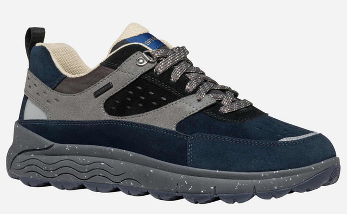 Sneaker GEOX "Spherica Amphibiox" U46FDA scarpe uomo blu/grigio