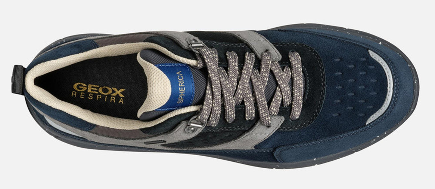 Sneaker GEOX "Spherica Amphibiox" U46FDA scarpe uomo blu/grigio