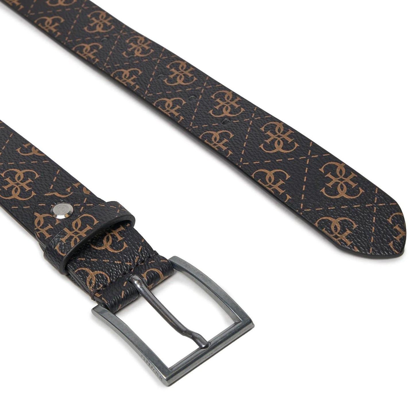 Cintura Guess BM7781-P3435 cinta uomo marrone/ocra