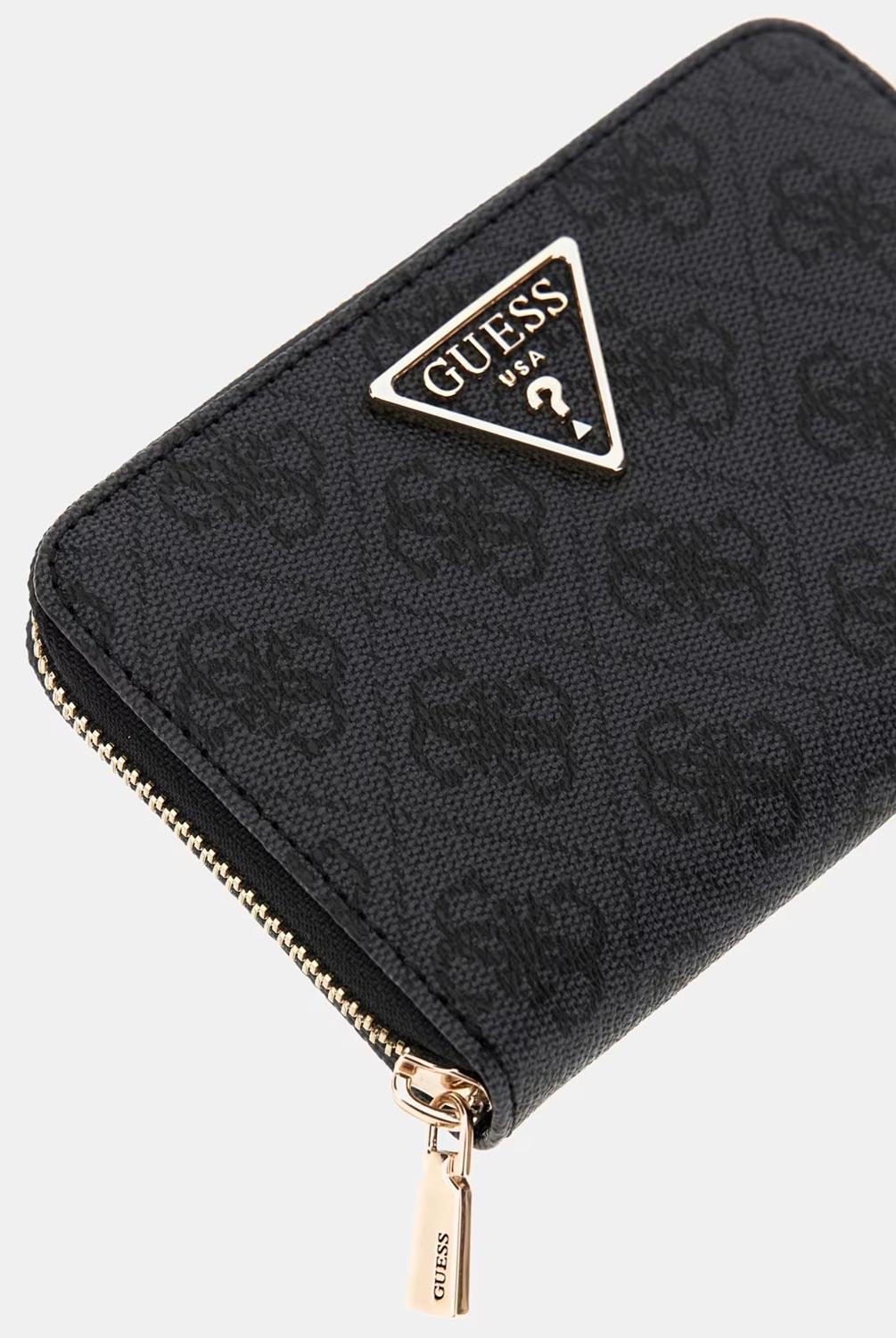 Portafoglio Guess SWSG85 Laurel Slg Medium Zip Around coal