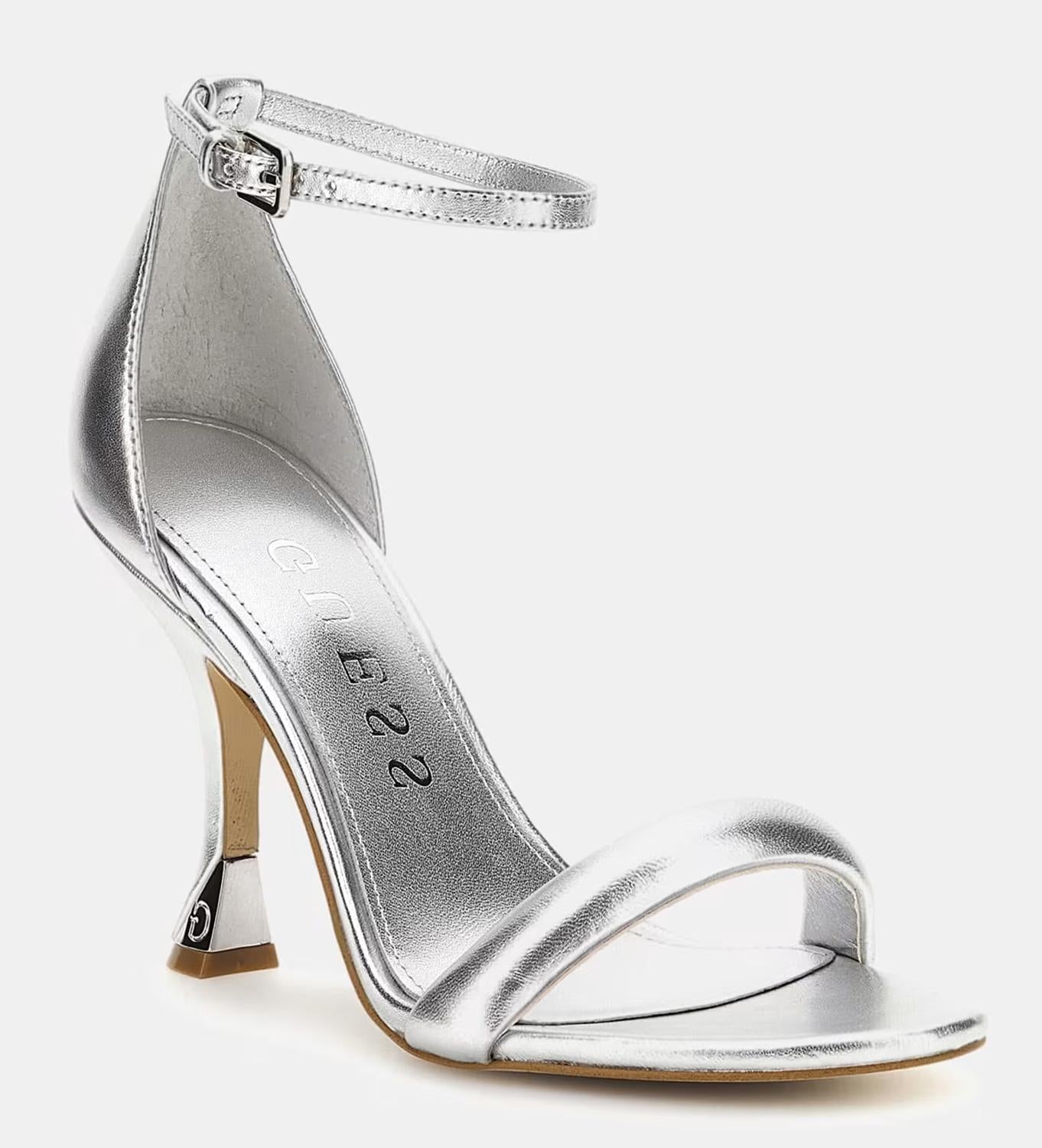 Sandali Guess "Kabecka" FLPKAB-LEM03 scarpe donna argento