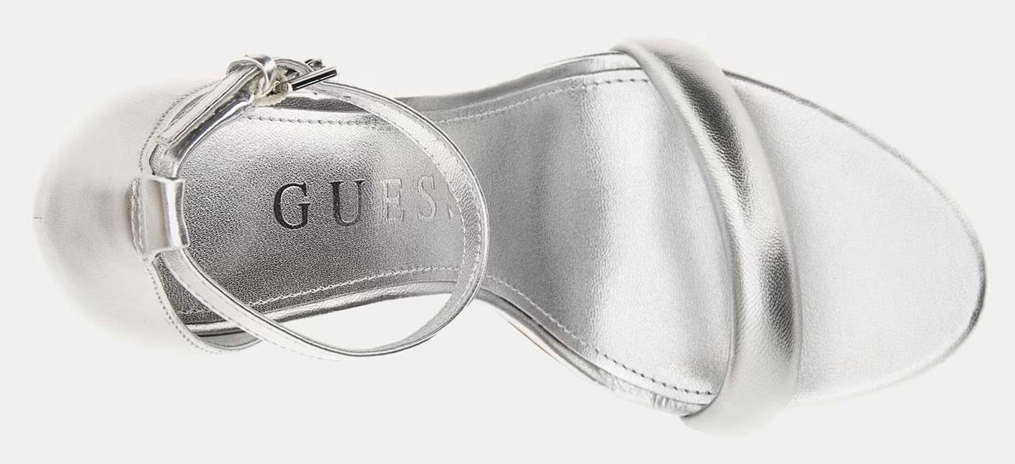 Sandali Guess "Kabecka" FLPKAB-LEM03 scarpe donna argento