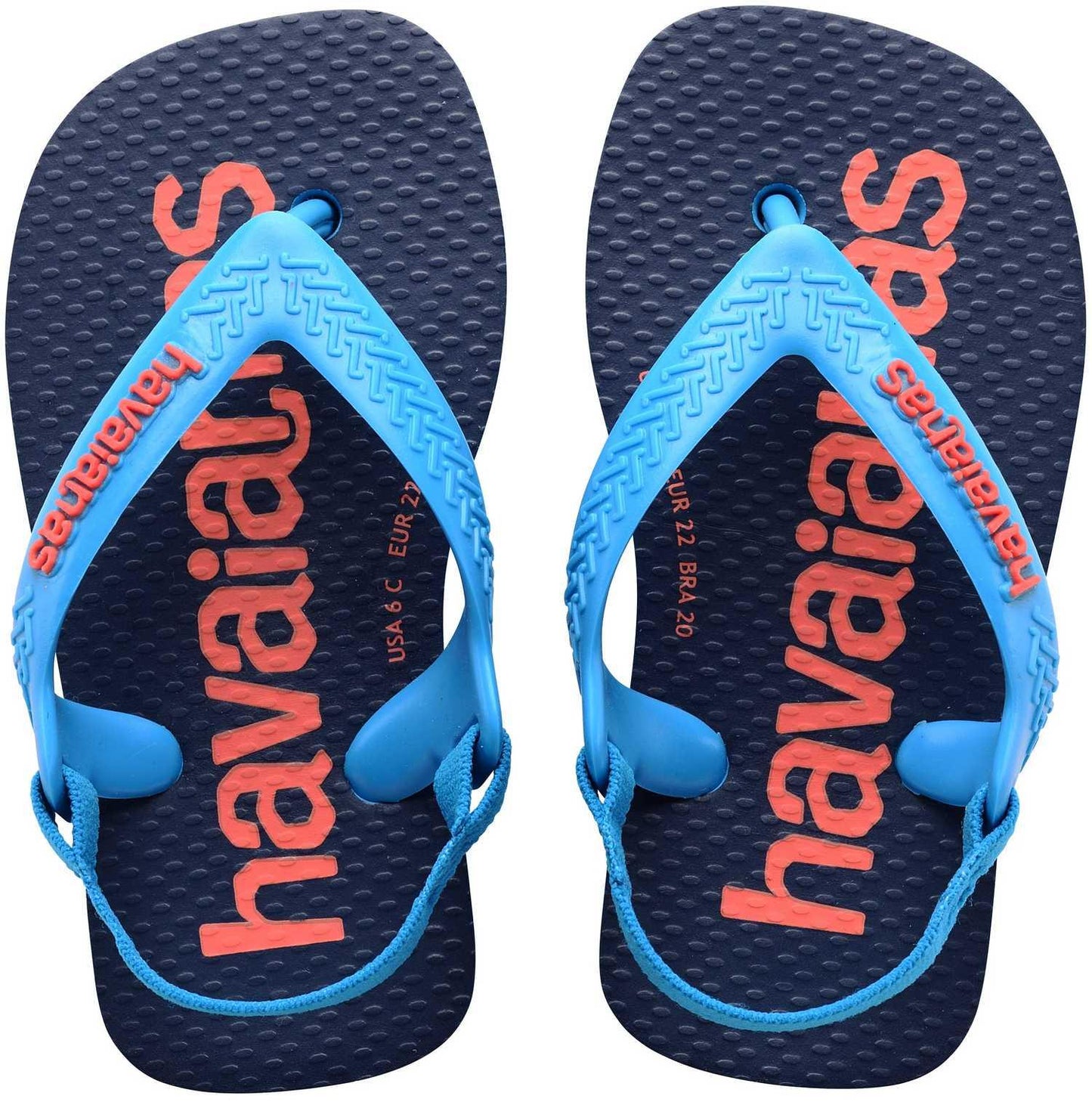 Sandali infradito Havaianas Baby Logomania Turchese 41457950212