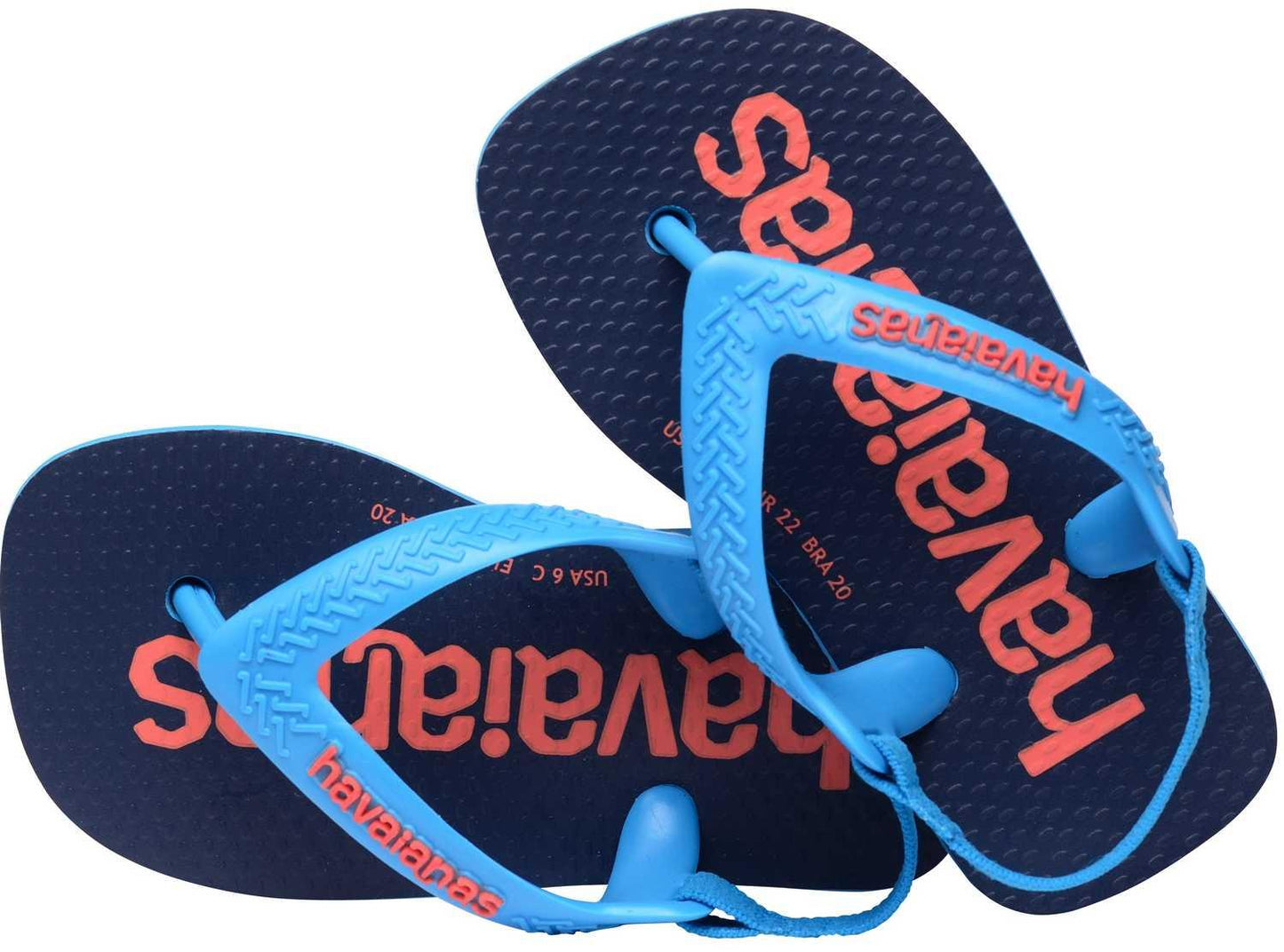Sandali infradito Havaianas Baby Logomania Turchese 41457950212