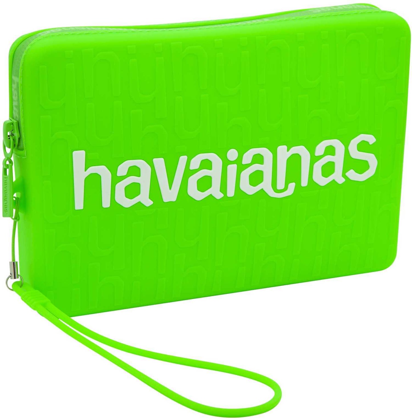 Borsa donna Mini bag Logo Havaianas in silicone neon verde
