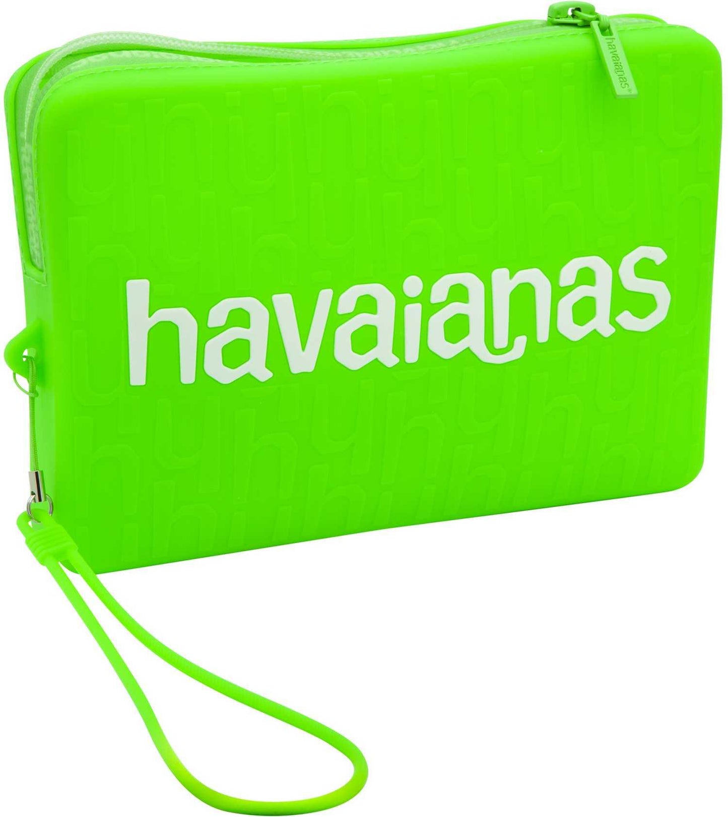 Borsa donna Mini bag Logo Havaianas in silicone neon verde