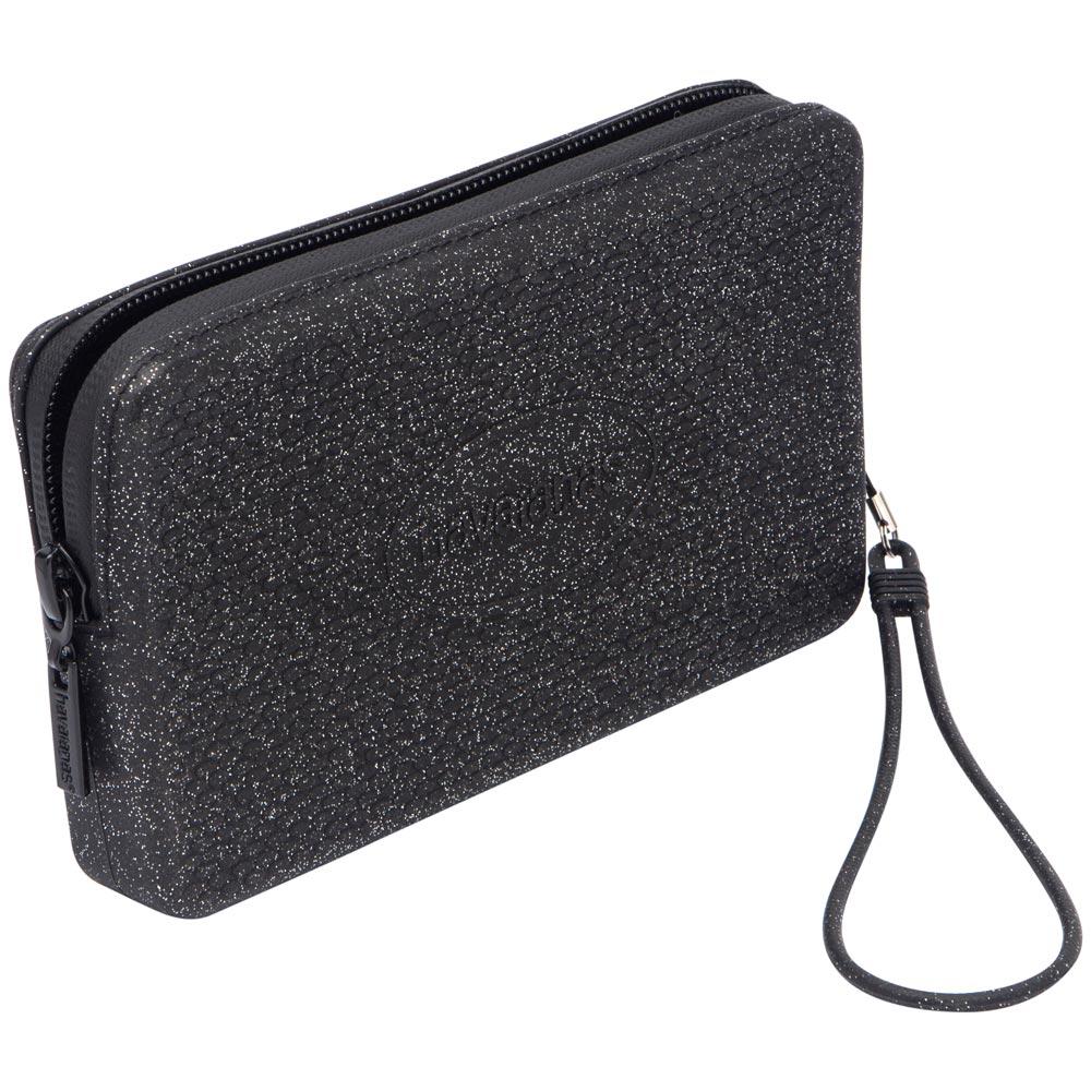 Borsa donna Mini bag plus glitter Havaianas in silicone nero