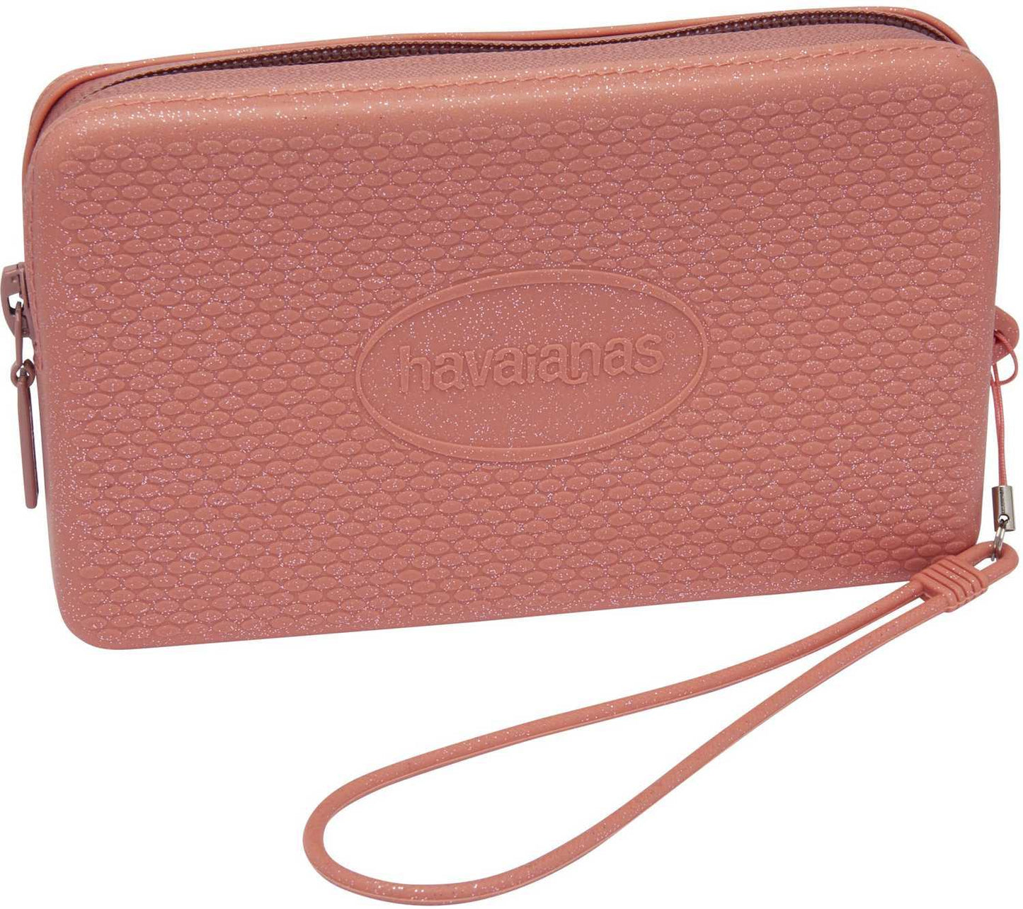Borsa donna Mini bag plus glitter Havaianas in silicone rosa