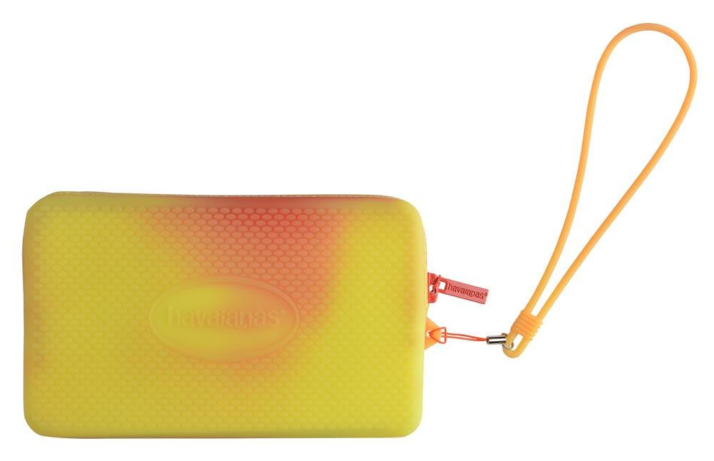 Borsa donna Mini bag Hot Days radiant Havaianas in silicone arancio/giallo
