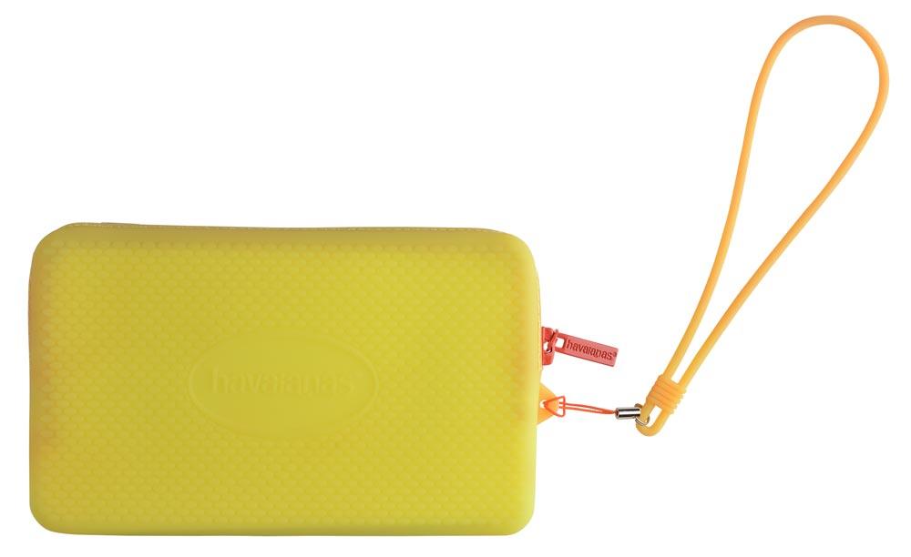 Borsa donna Mini bag Hot Days radiant Havaianas in silicone arancio/giallo