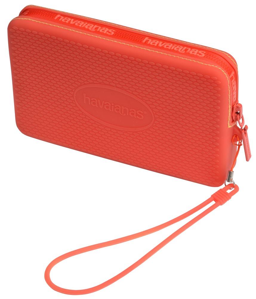 Borsa donna Mini bag Hot Days radiant Havaianas in silicone arancio/giallo