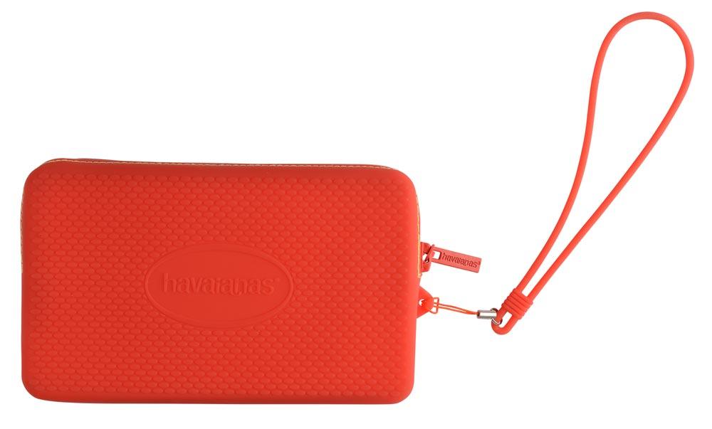 Borsa donna Mini bag Hot Days radiant Havaianas in silicone arancio/giallo