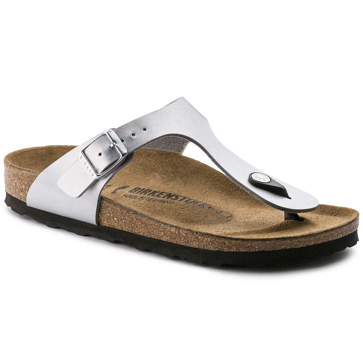 Infradito Birkenstock Gizeh 0043851 sandali argento