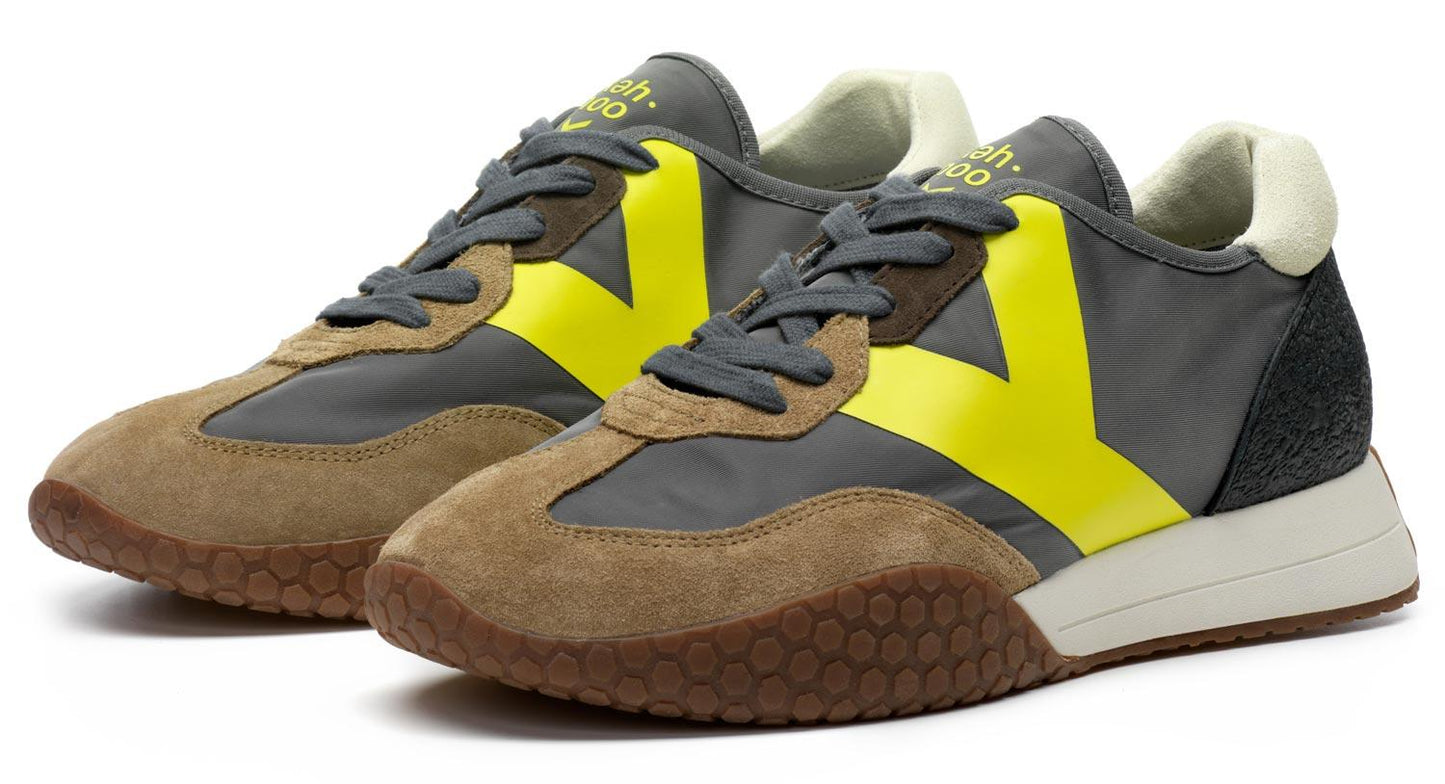 Sneakers Keh-Noo 9718 scarpe uomo grigio
