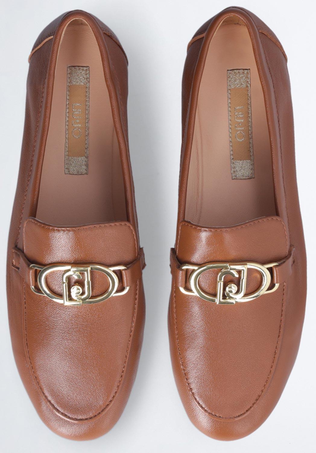 Mocassini LIU JO "Emel 01" SF4087 scarpe donna marrone