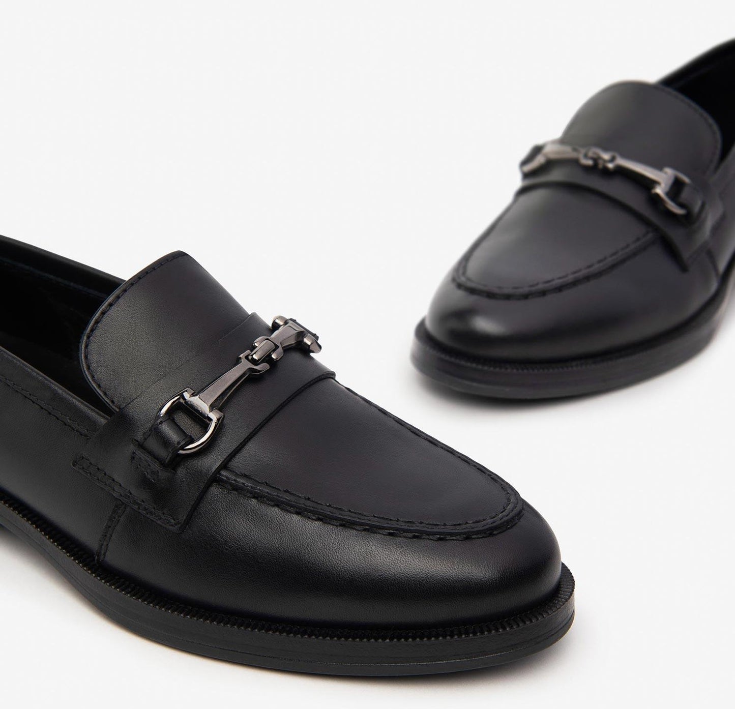 Mocassini NeroGiardini I411260-100 I411260 1260 scarpe donna