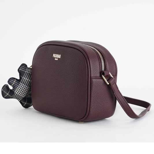 Borsa donna PASHBAG Milly 20292 marrone a tracolla