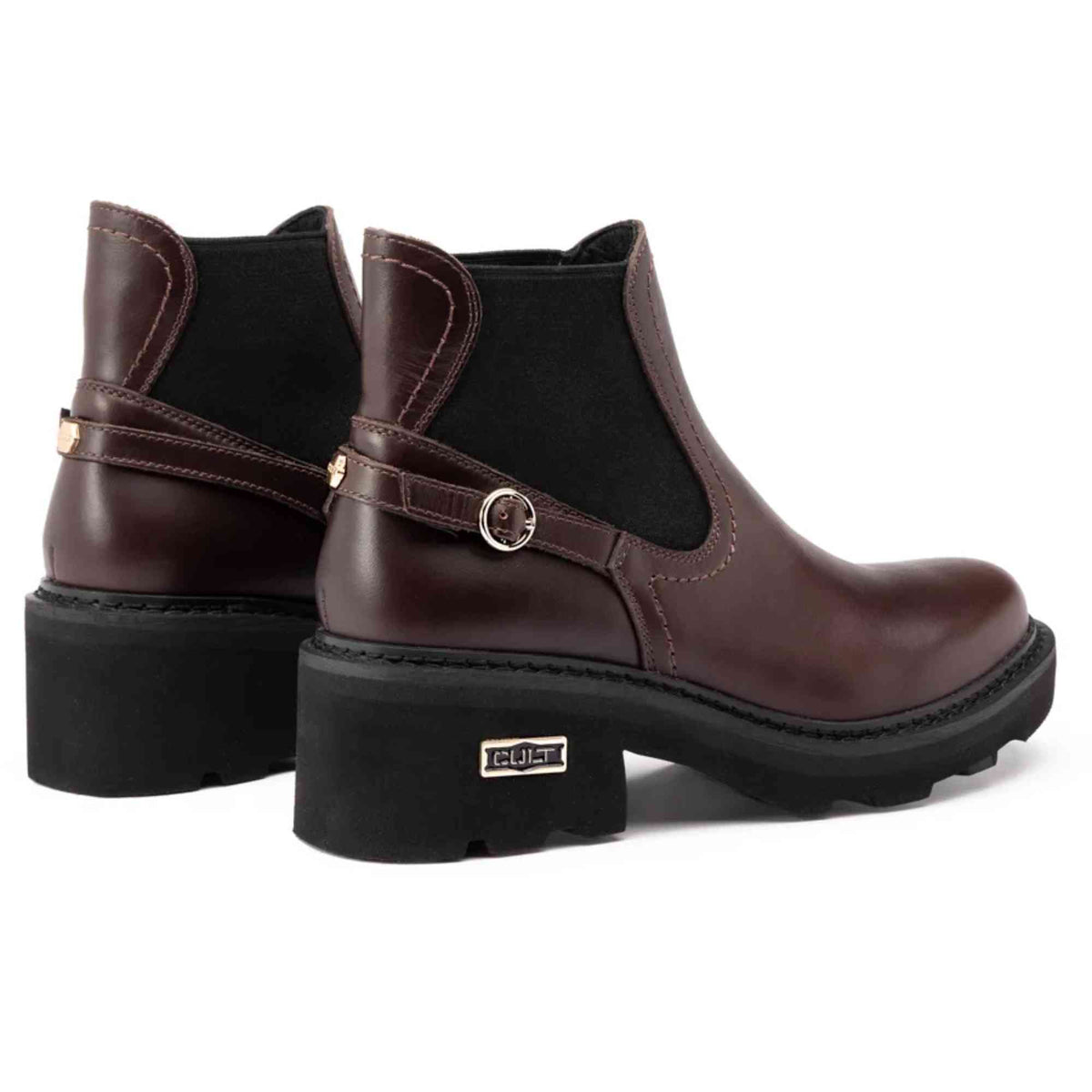 Polacchino donna CULT Grace CLW4563-01 in pelle marrone - foto 3
