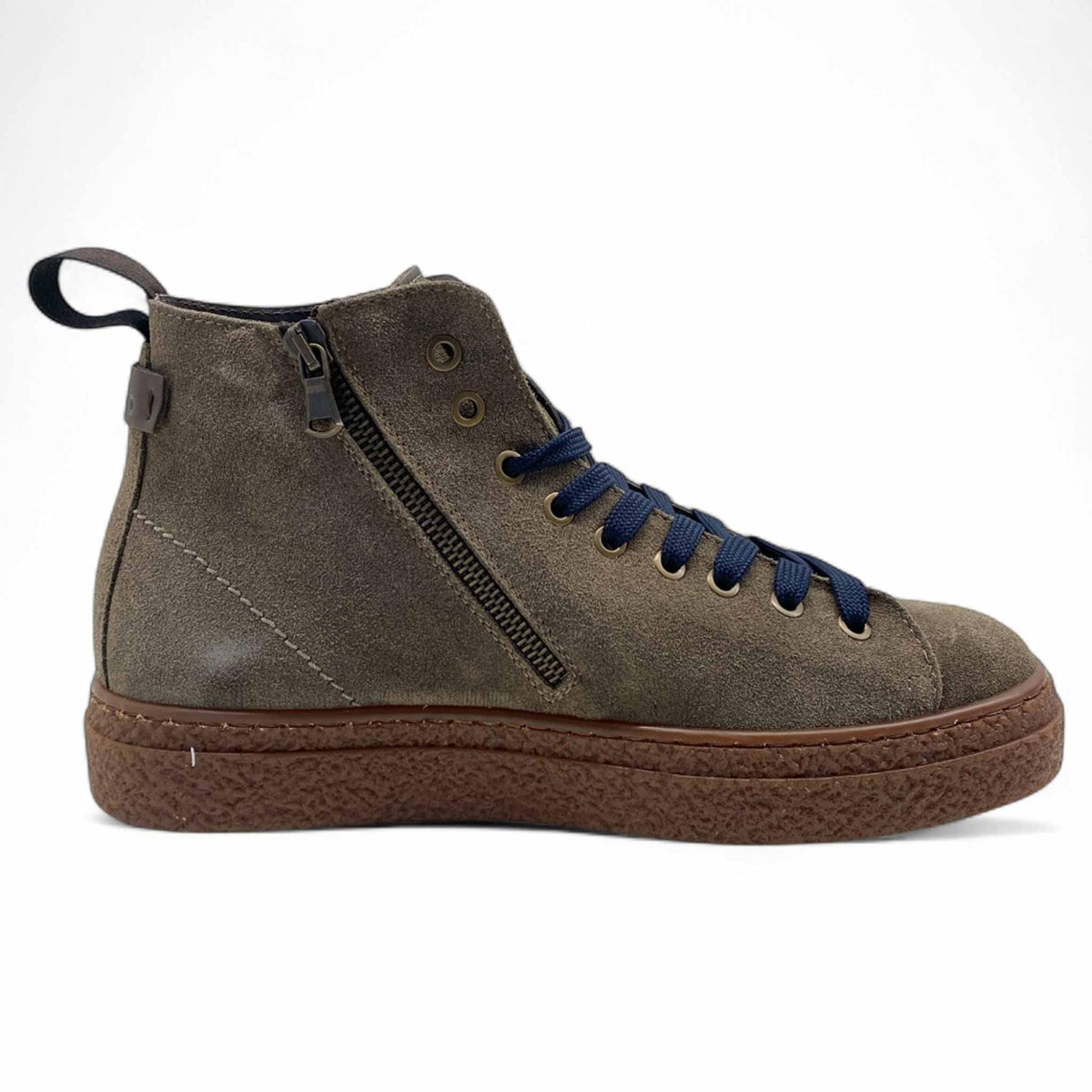 Scarpe uomo KEBO LG5000 camoscio beige dettaglio