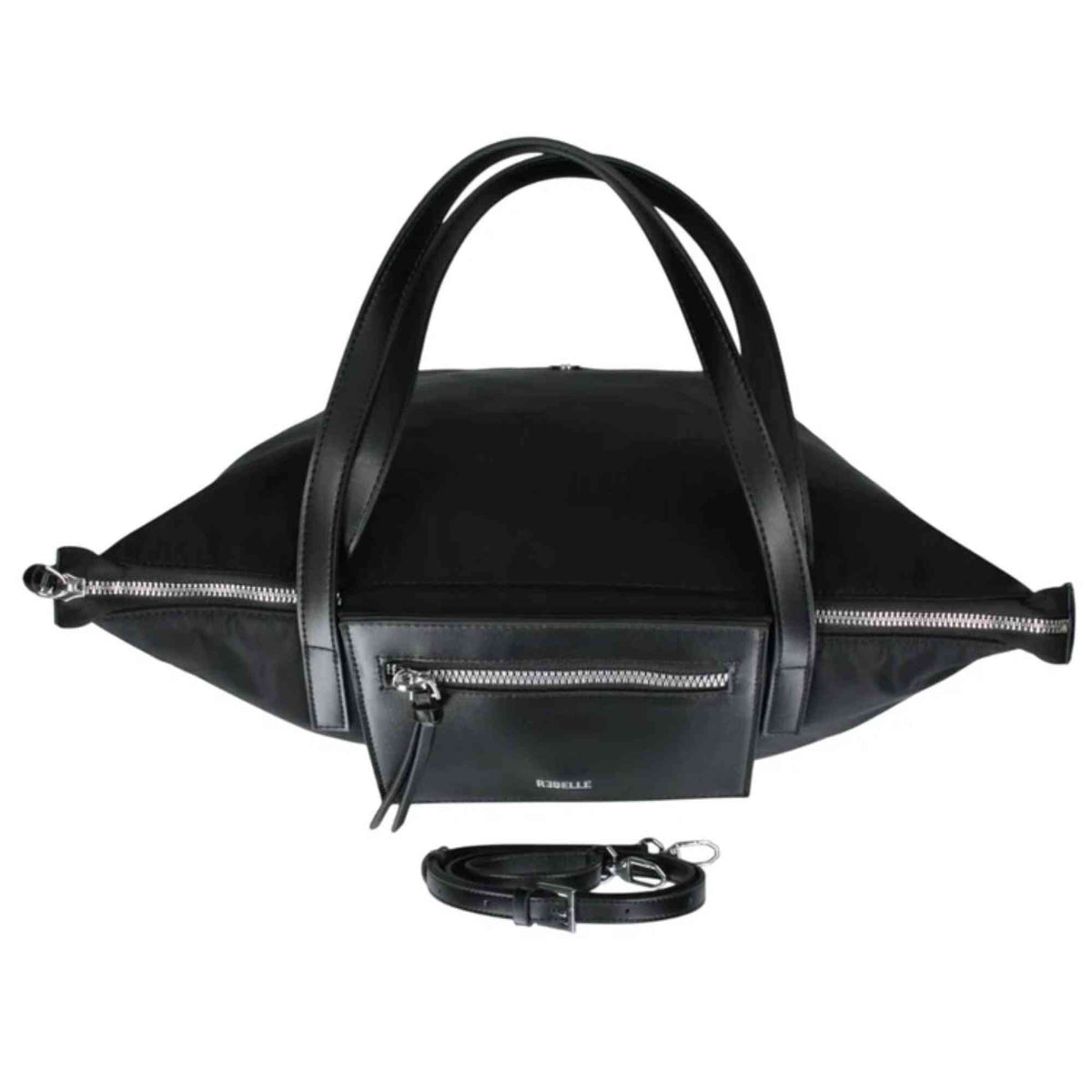 REBELLE NOA Small nera, borsa con tracolla rimovibile, foto prodotto