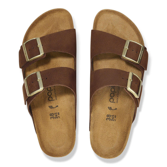 Sandali Arizona Platform Papillio by Birkenstock 1028366 dark tea