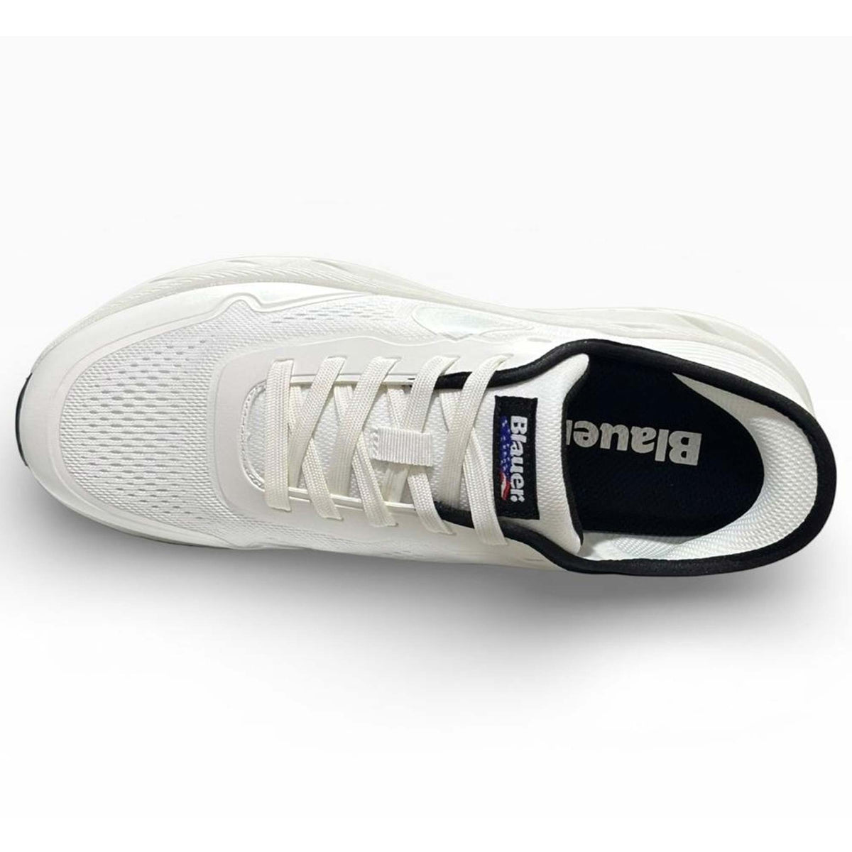Sneaker Blauer KELSON01 scarpe uomo bianche