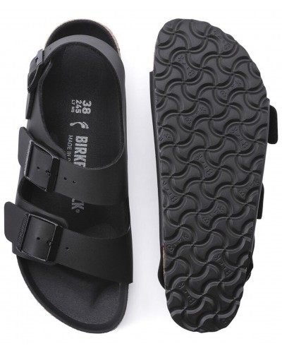 9 - Sandali Milano Triple Birkenstock 1024998 nero (41-45)