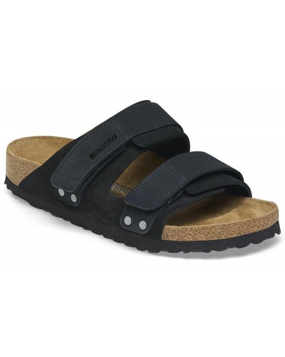 1 - Sandali Birkenstock UJI 1024832 in camoscio nero (39-45)