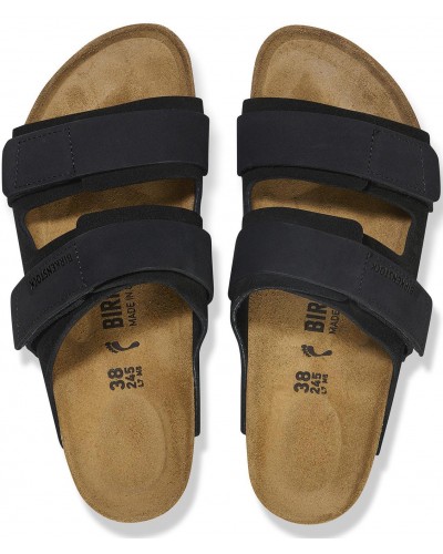 2 - Sandali Birkenstock UJI 1024832 in camoscio nero (39-45)