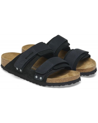 3 - Sandali Birkenstock UJI 1024832 in camoscio nero (39-45)