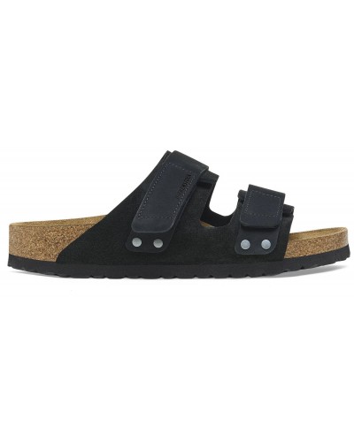 4 - Sandali Birkenstock UJI 1024832 in camoscio nero (39-45)